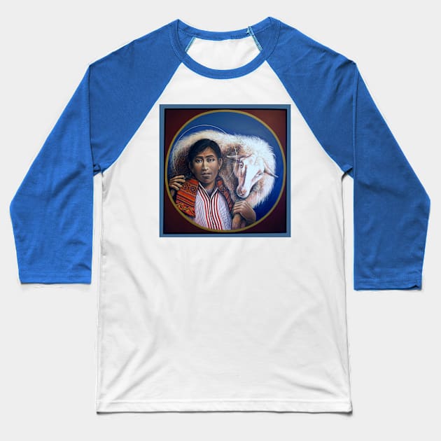 Guatemalan Good Shepherd Baseball T-Shirt by JBG ICON